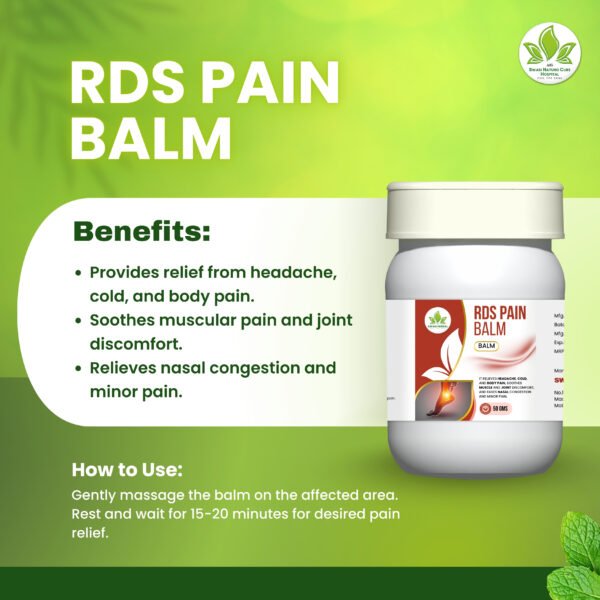 new products40 RDS Pain Balm