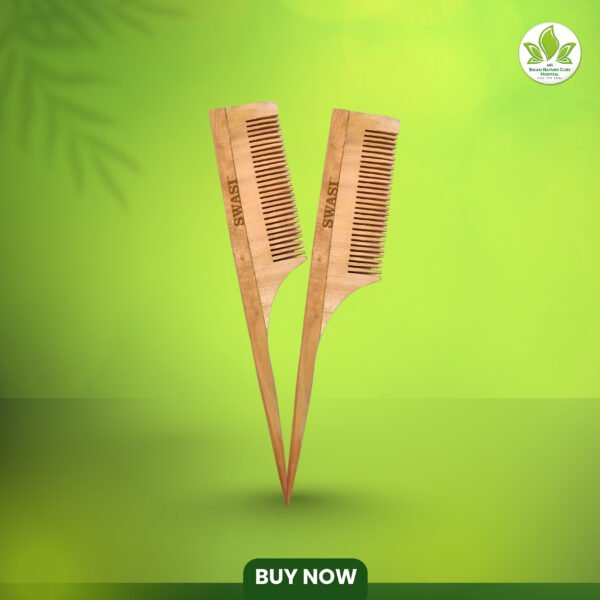 Neem Wood Tail Comb